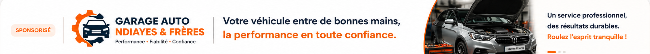 Sponsorisé — Garage Auto Ndiayes & Frères