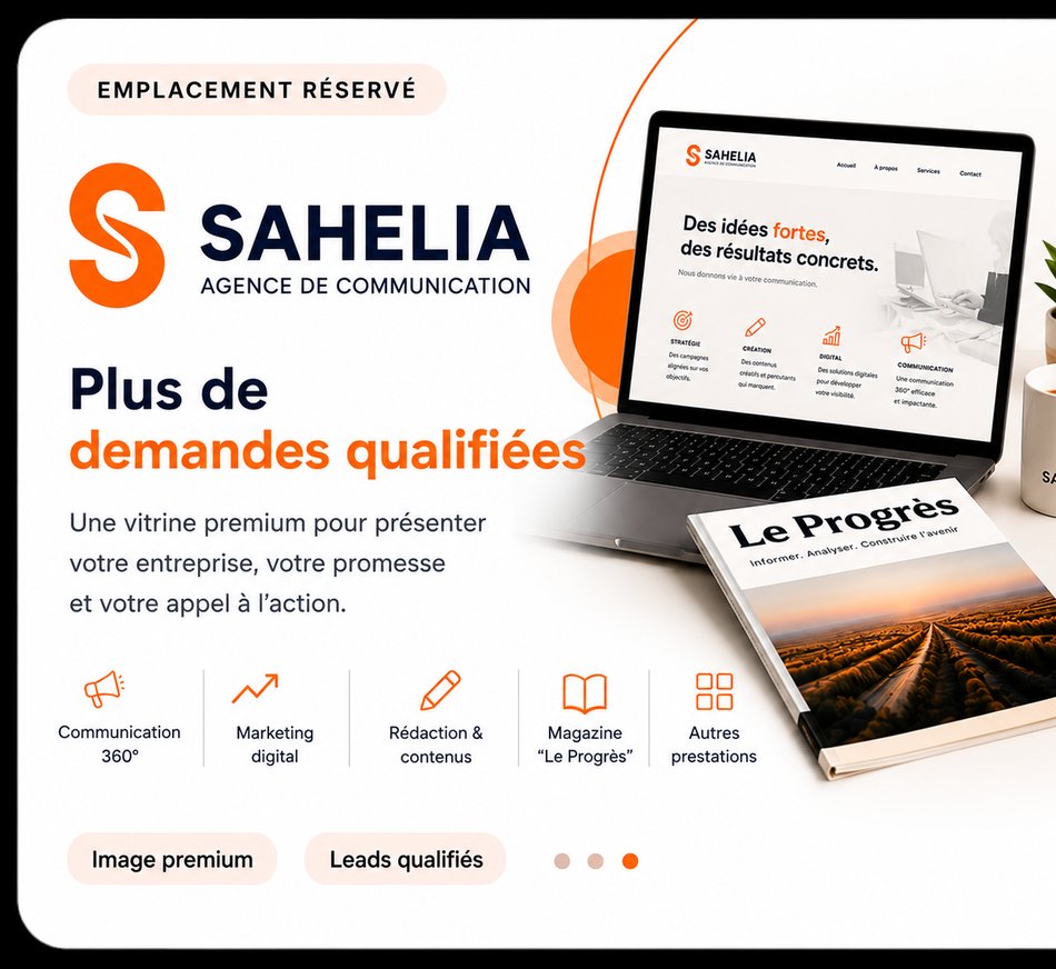 Sahelia — Agence de communication